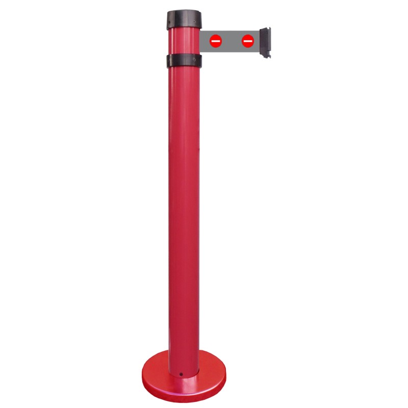Poteau base à fixer - longueur sangle 4m