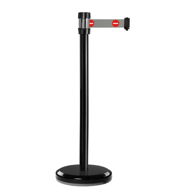 Poteau RS2 à sangle premium 2 m pour balisage intérieur