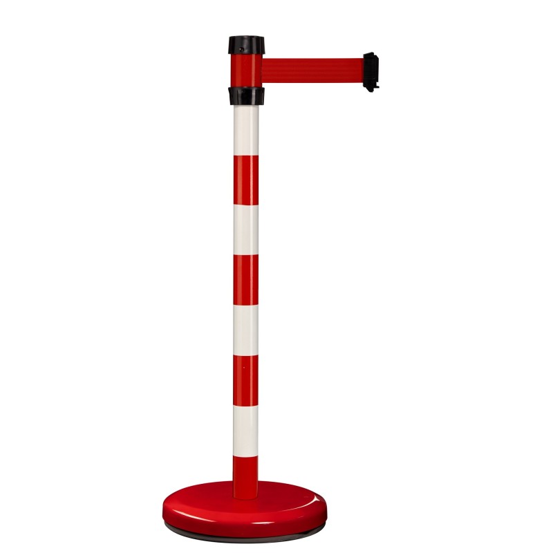 Poteau de balisage RS2 intérieur à sangle premium - sangle 2 m