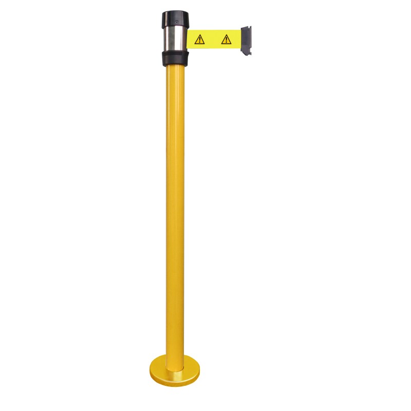 Poteau  base à fixer - longueur sangle 2m