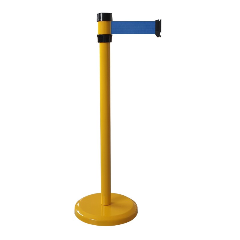 Poteau de balisage RS2 intérieur à sangle premium - sangle 2 m