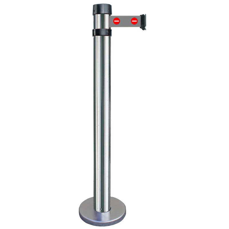 Poteau base à fixer - longueur sangle 4m