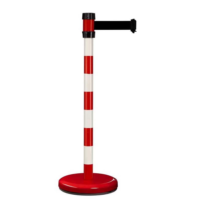 Poteau de balisage RS2 intérieur à sangle premium - sangle 2 m