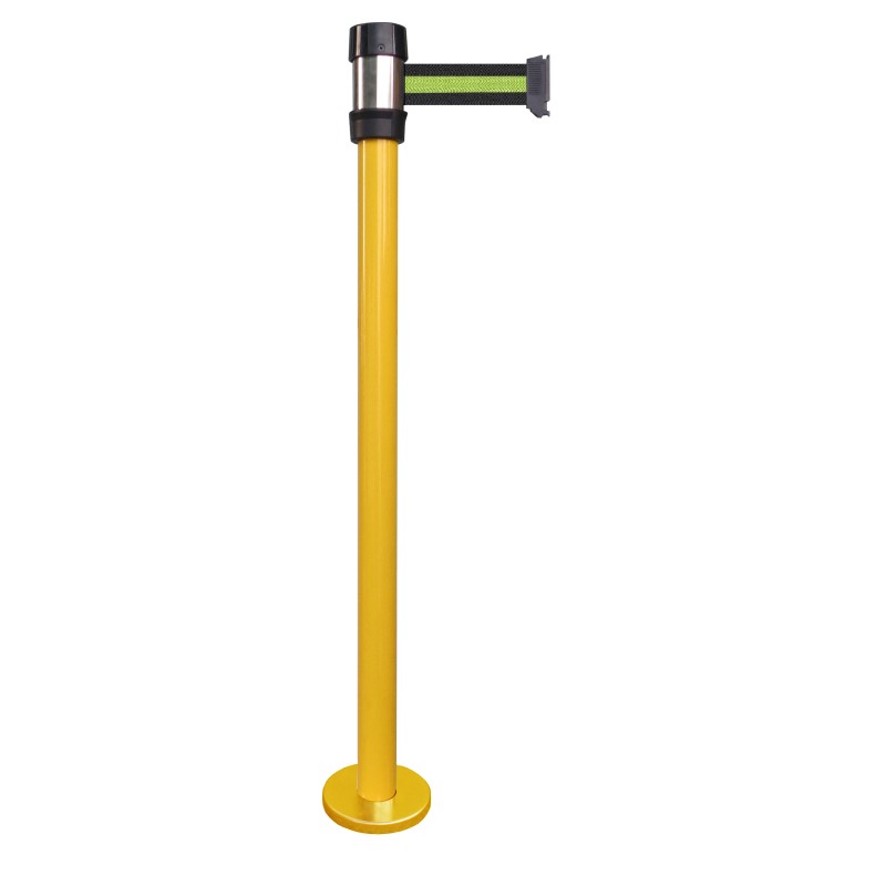 Poteau  base à fixer - longueur sangle 2m