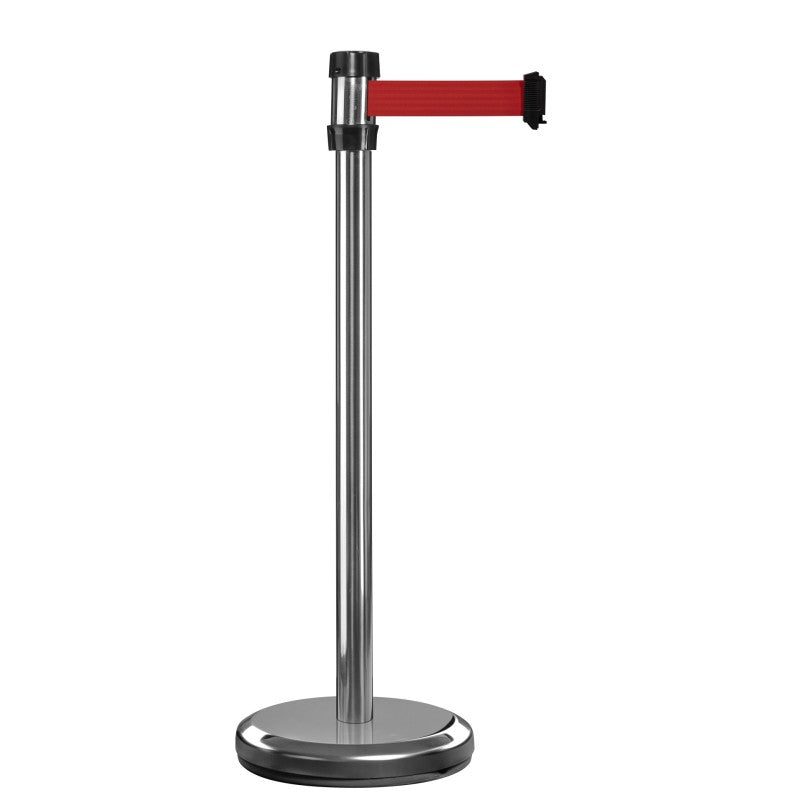 Poteau de balisage RS2 intérieur à sangle premium - sangle 2 m