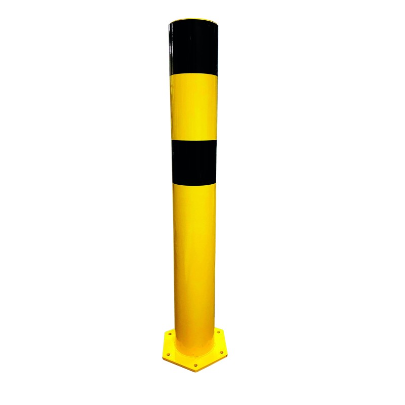 Poteau de protection acier avec platine - 159mm