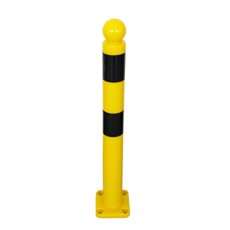 Poteau de protection à mémoire de forme en Polyuréthane - diametre 80mm - tête boule