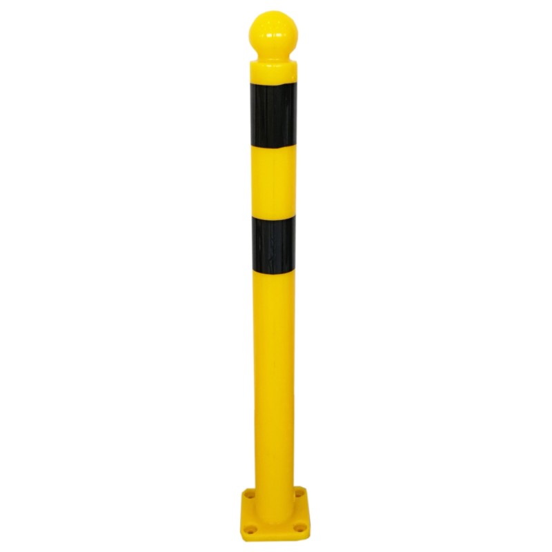 Poteau de protection à mémoire de forme en Polyuréthane - diametre 80mm - tête boule