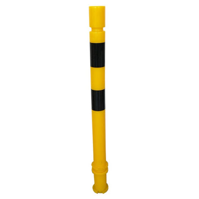 Poteau à mémoire de forme Ø80 mm à sceller - tête cylindrique