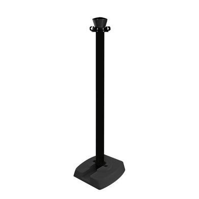 Poteau de balisage pliable