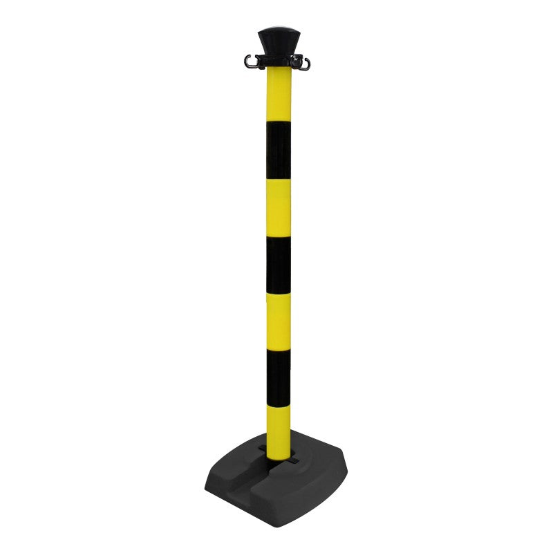 Poteau de balisage pliable