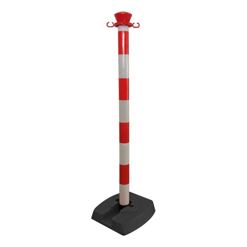 Poteau de balisage pliable