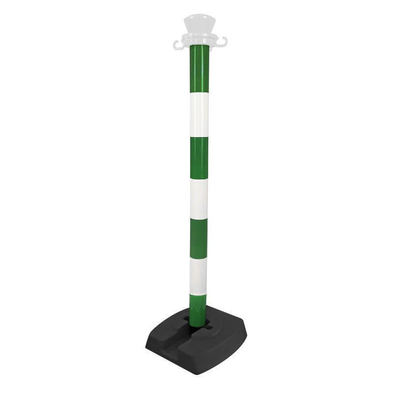 Poteau de balisage pliable