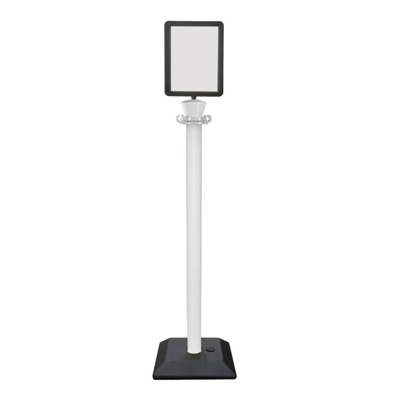 Poteau d'information plastique hauteur fixe