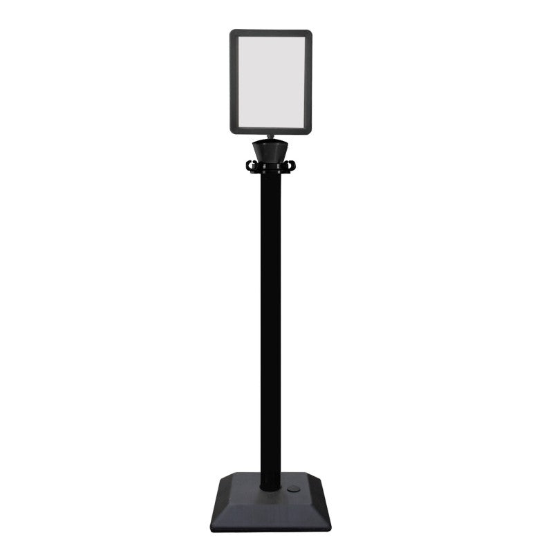 Poteau d'information plastique hauteur fixe
