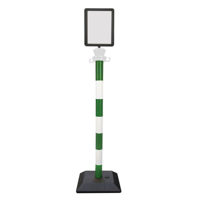 Poteau d'information plastique hauteur fixe