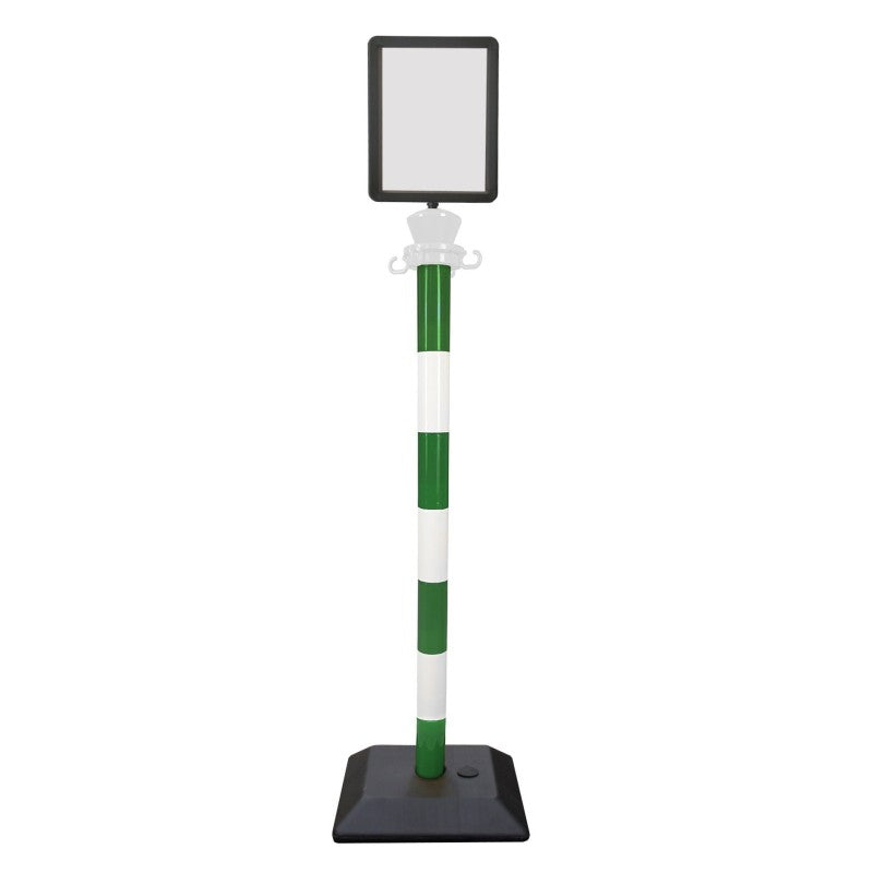 Poteau d'information plastique hauteur fixe