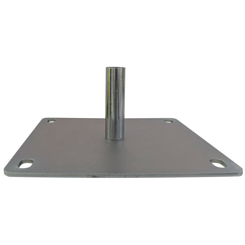Pied pour barrière d'intervention en inox