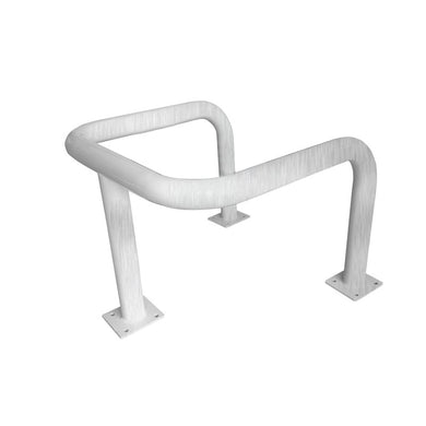 Étrier de protection acier - fixation sur platine, finition époxy ou galvanisée