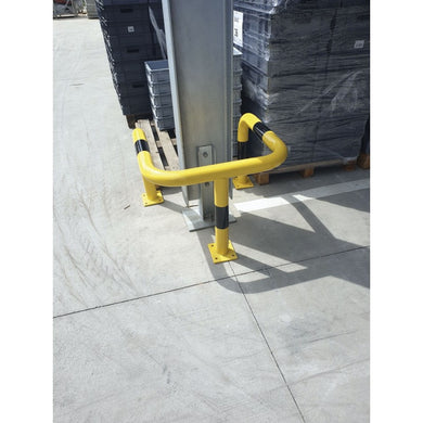 Étrier de protection acier - fixation sur platine, finition époxy ou galvanisée