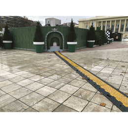 Passage de câble 5 canaux caoutchouc - 5 × Ø34 mm, résistance 30 T