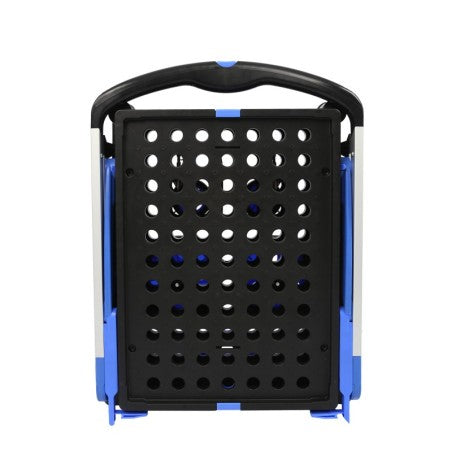Chariot repliable porte bac -  alu + PP