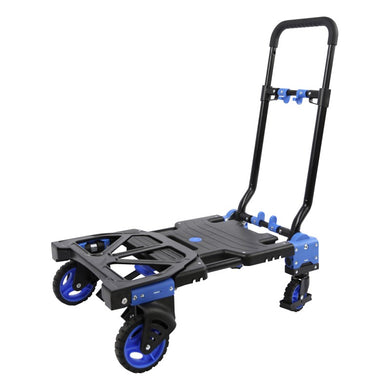Combiné diable et chariot pliable aluminium - bavette 250 mm
