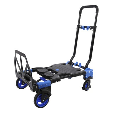 Combiné diable et chariot pliable aluminium - bavette 250 mm