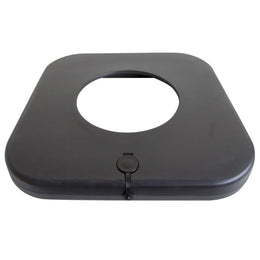 Base supplémentaire lestée pour cône de signalisation - thermoplastique, Ø270mm, anti-renversement