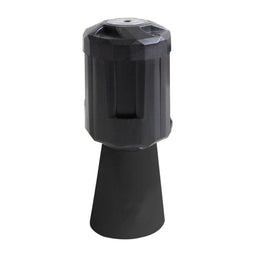 Boîtier récepteur pour enrouleur de sangle avec adaptateur cône - étanche, 3 sangles, panneau