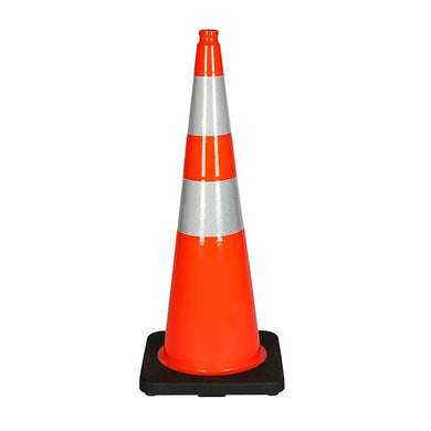 Cône de balisage lesté PVC