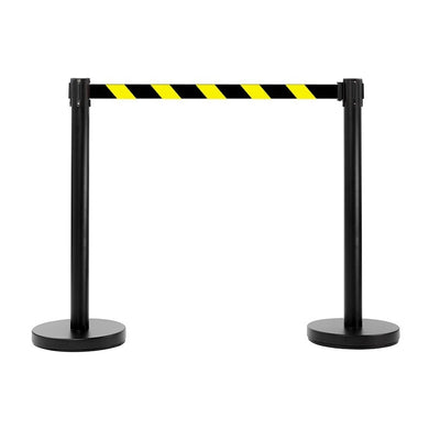 Poteau de file d'attente à sangle 3m
