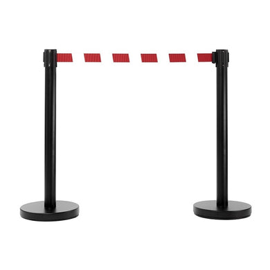 Poteau de file d'attente à sangle 3m