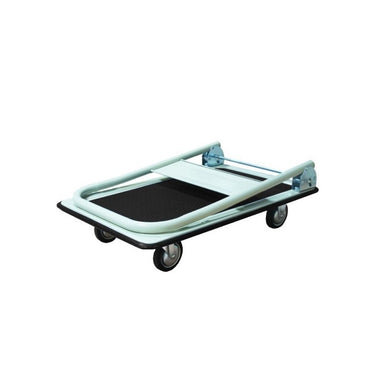 Chariot professionnel livraison poignée pliable - 4 roues caoutchouc, acier, 150 à 300 kg