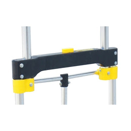 Diable de manutention pliable en aluminium – Roues 135 mm et bavette 210×380 mm