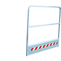 Garde-corps pour rampe de chantier - acier, H. 1 000 mm, compatible RR2060, L. 1 050 à 1 660 mm