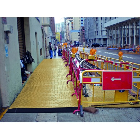 Rampe de chantier