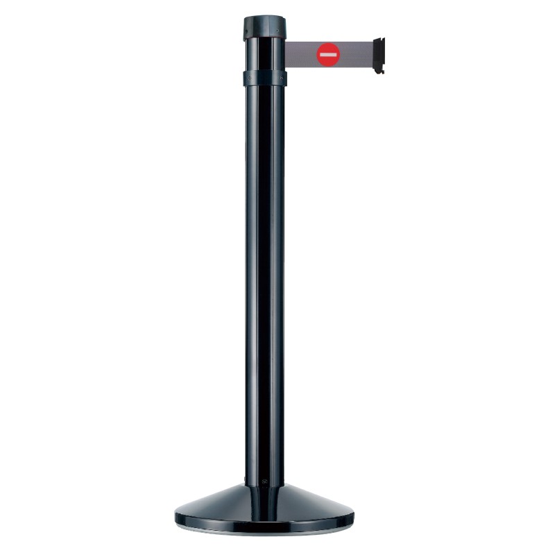 Poteau base lestée sangle 4m