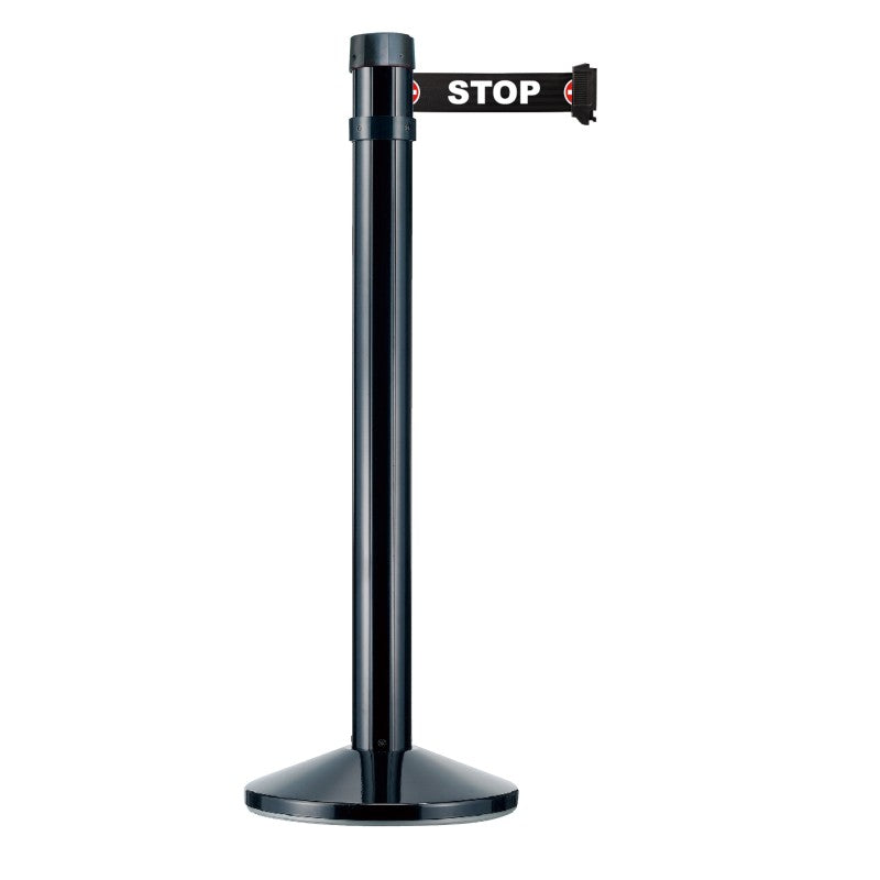 Poteau base lestée sangle 4m