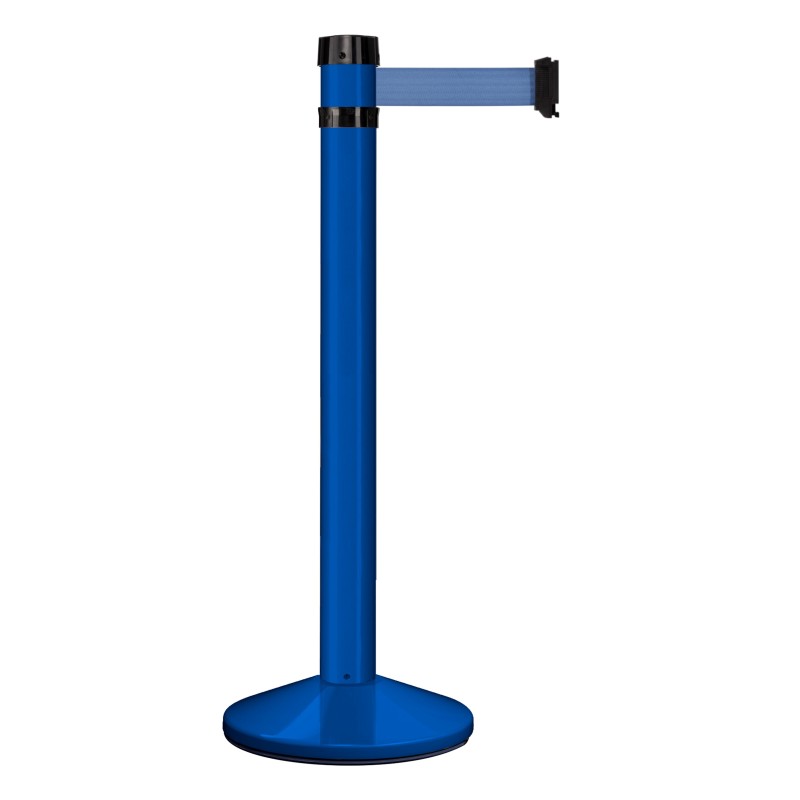 Poteau base lestée sangle 4m