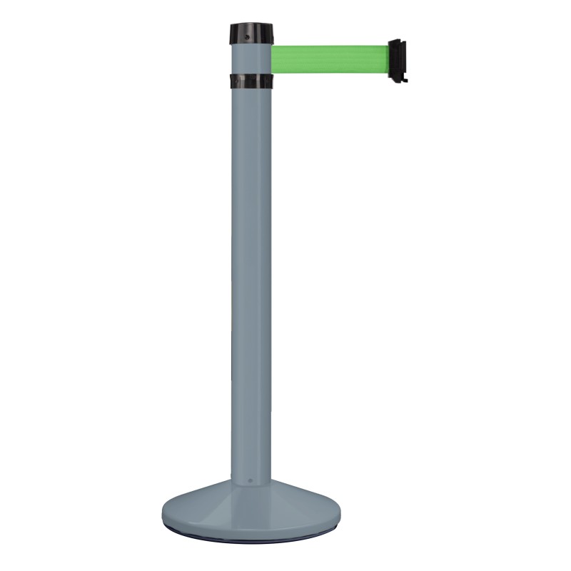 Poteau base lestée sangle 4m