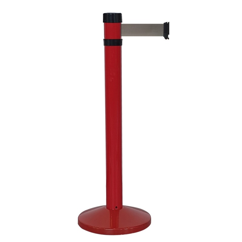 Poteau base lestée sangle 4m