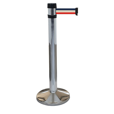 Poteau base lestée sangle 4m