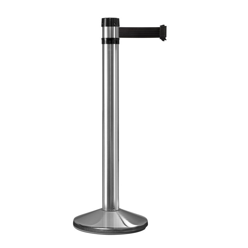 Poteau base lestée sangle 4m