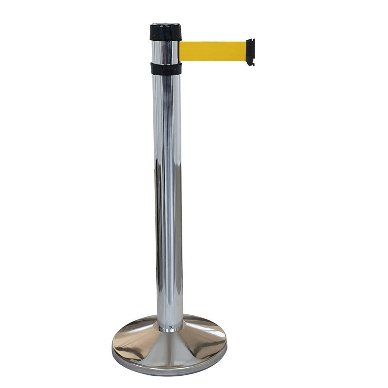 Poteau base lestée sangle 4m