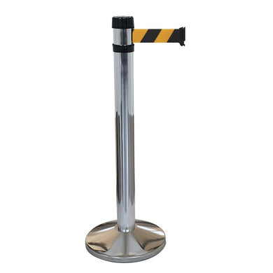 Poteau base lestée sangle 4m
