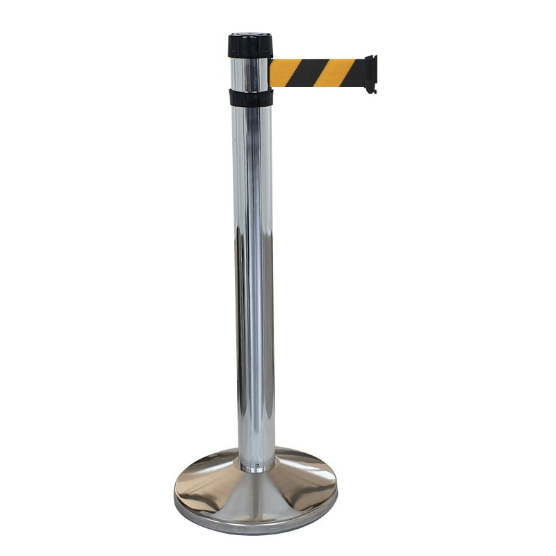 Poteau base lestée sangle 4m