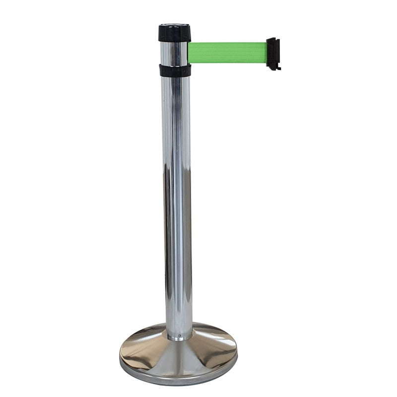 Poteau base lestée sangle 4m