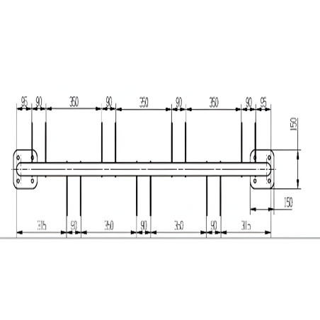 Rack 7 trotinettes