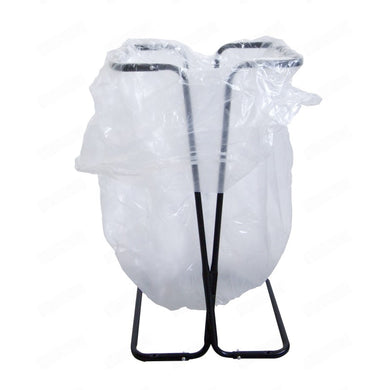 Support sac poubelle sur pied – Acier, sacs 110 à 130 L, 560×440×800 mm
